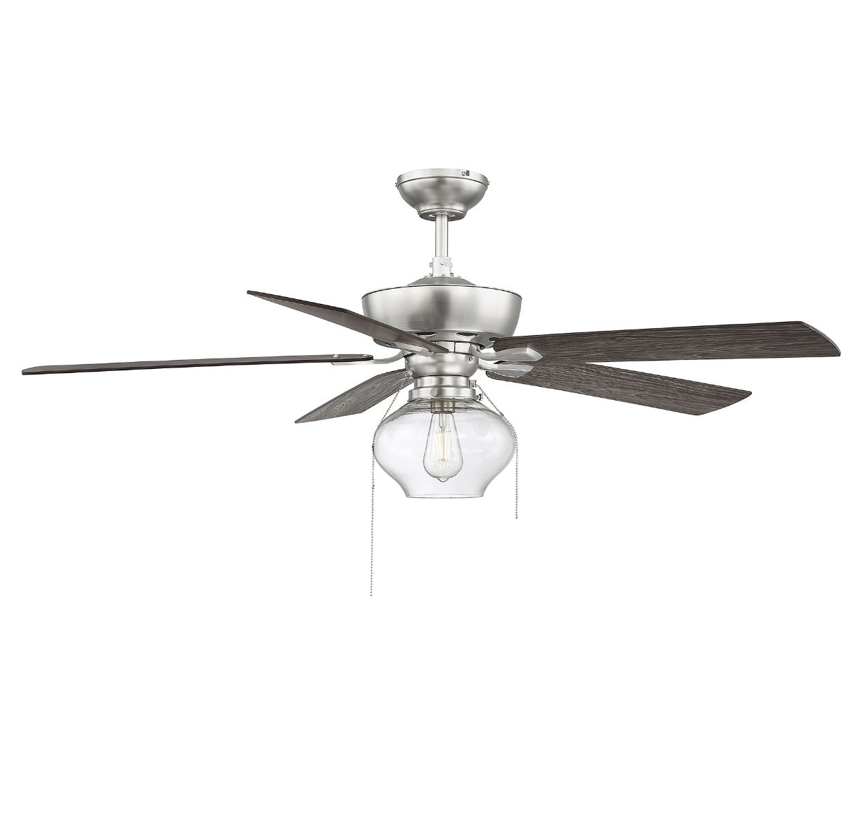 MERIDIAN, FARMHOUSE INDUSTRIAL CEILING FAN, INDOOR CEILING FANS