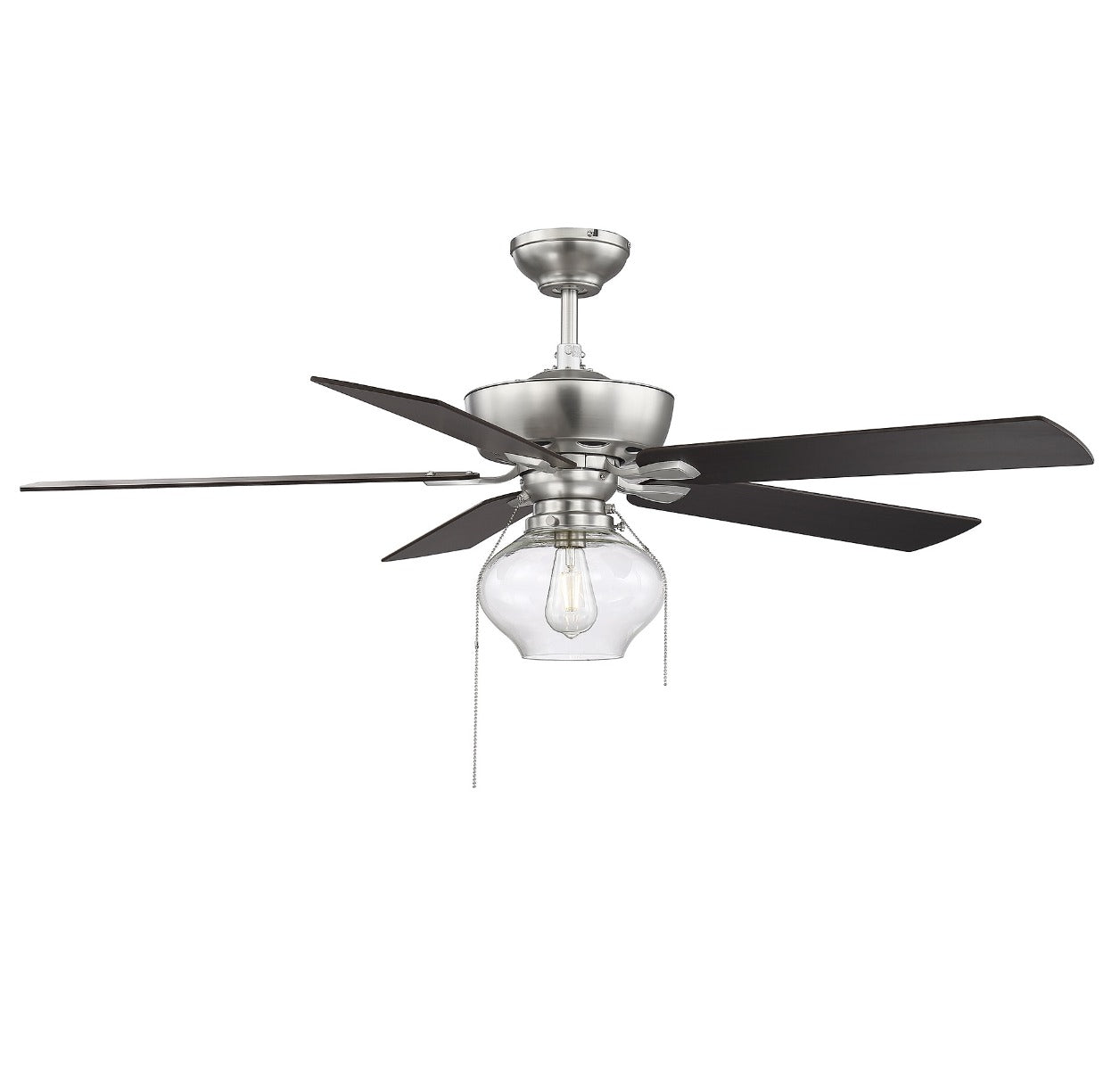 MERIDIAN, FARMHOUSE INDUSTRIAL CEILING FAN, INDOOR CEILING FANS