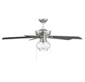 MERIDIAN, FARMHOUSE INDUSTRIAL CEILING FAN, INDOOR CEILING FANS