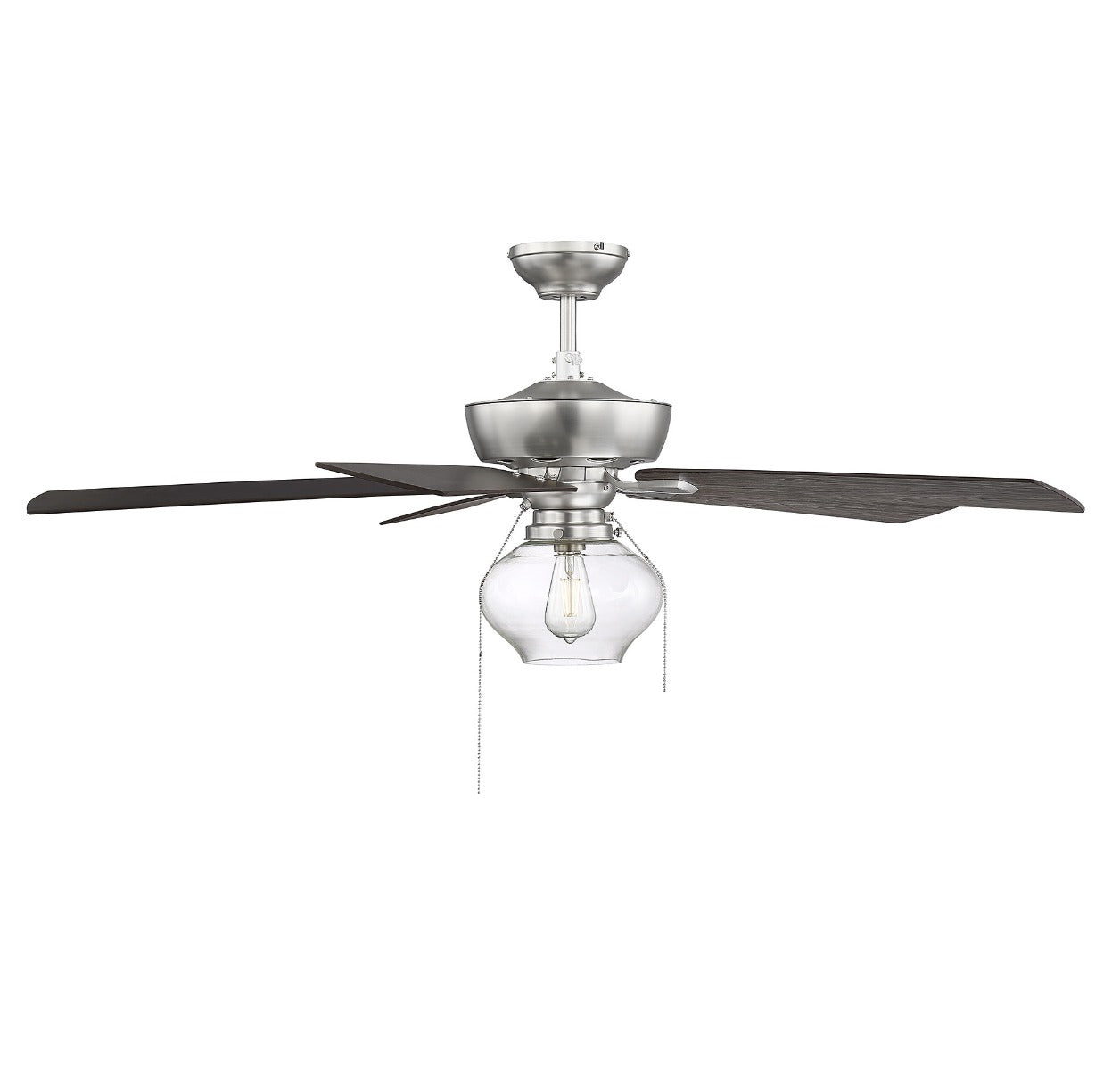 MERIDIAN, FARMHOUSE INDUSTRIAL CEILING FAN, INDOOR CEILING FANS