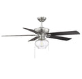 MERIDIAN, FARMHOUSE INDUSTRIAL CEILING FAN, INDOOR CEILING FANS