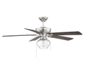 MERIDIAN, FARMHOUSE INDUSTRIAL CEILING FAN, INDOOR CEILING FANS