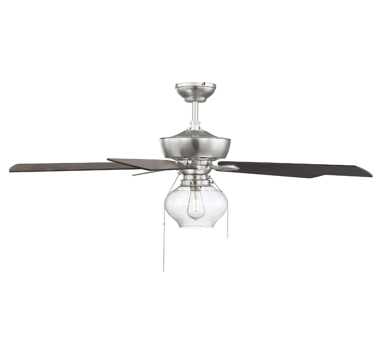 MERIDIAN, FARMHOUSE INDUSTRIAL CEILING FAN, INDOOR CEILING FANS
