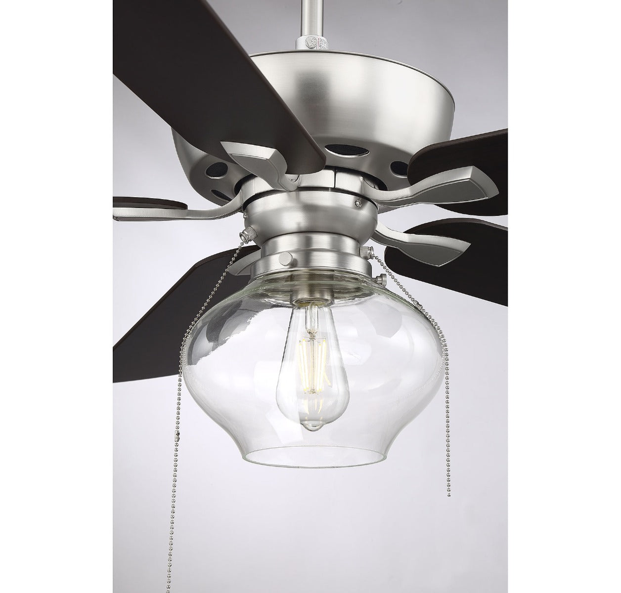 MERIDIAN, FARMHOUSE INDUSTRIAL CEILING FAN, INDOOR CEILING FANS