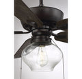 MERIDIAN, FARMHOUSE INDUSTRIAL CEILING FAN, INDOOR CEILING FANS