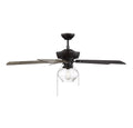 MERIDIAN, FARMHOUSE INDUSTRIAL CEILING FAN, INDOOR CEILING FANS