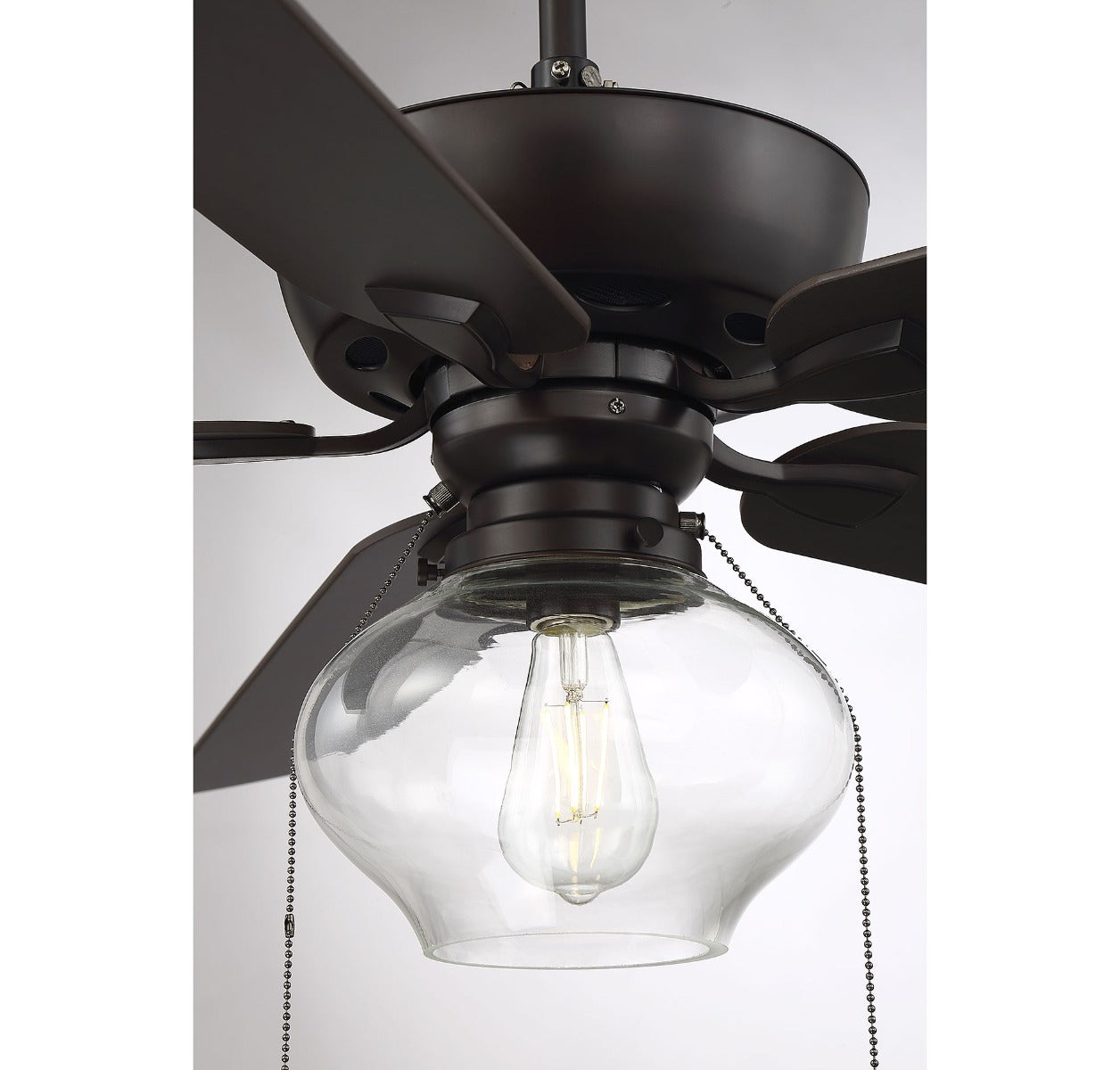 MERIDIAN, FARMHOUSE INDUSTRIAL CEILING FAN, INDOOR CEILING FANS