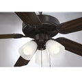 MERIDIAN MODERN OIL RUBBED BRONZE CEILING FAN - Indoor