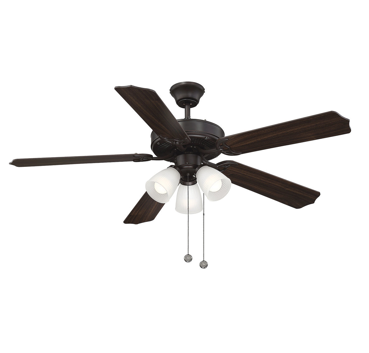 MERIDIAN MODERN OIL RUBBED BRONZE CEILING FAN - Indoor