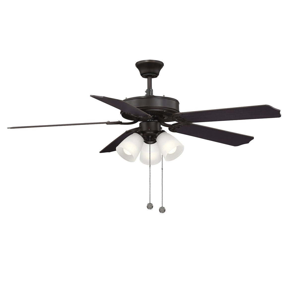 MERIDIAN, MODERN OIL RUBBED BRONZE CEILING FAN, INDOOR CEILING FANS