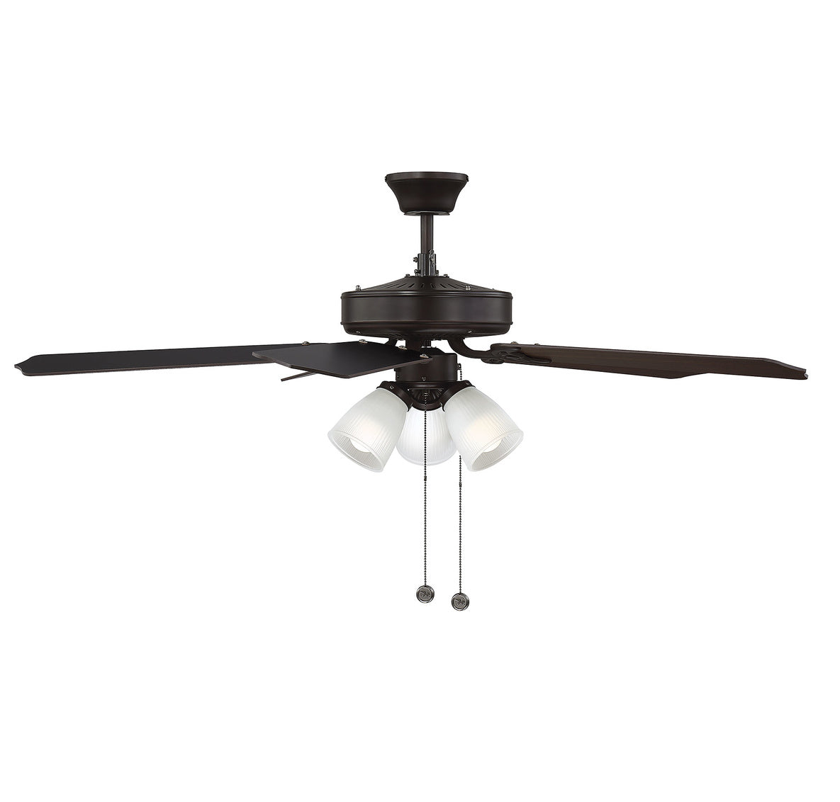 MERIDIAN MODERN OIL RUBBED BRONZE CEILING FAN - Indoor