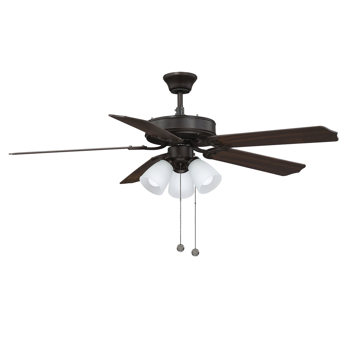 MERIDIAN MODERN OIL RUBBED BRONZE CEILING FAN - Indoor