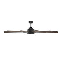 MERIDIAN, MODERN MATTE BLACK CEILING FAN, INDOOR CEILING FANS