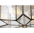 MERIDIAN, MODERN NATURAL BRASS SEMI-FLUSH, SEMI FLUSH MOUNT LIGHT