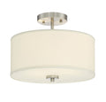 MERIDIAN, MODERN SEMI-FLUSH 2, SEMI FLUSH MOUNT LIGHT