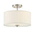 MERIDIAN, MODERN SEMI-FLUSH 2, SEMI FLUSH MOUNT LIGHT