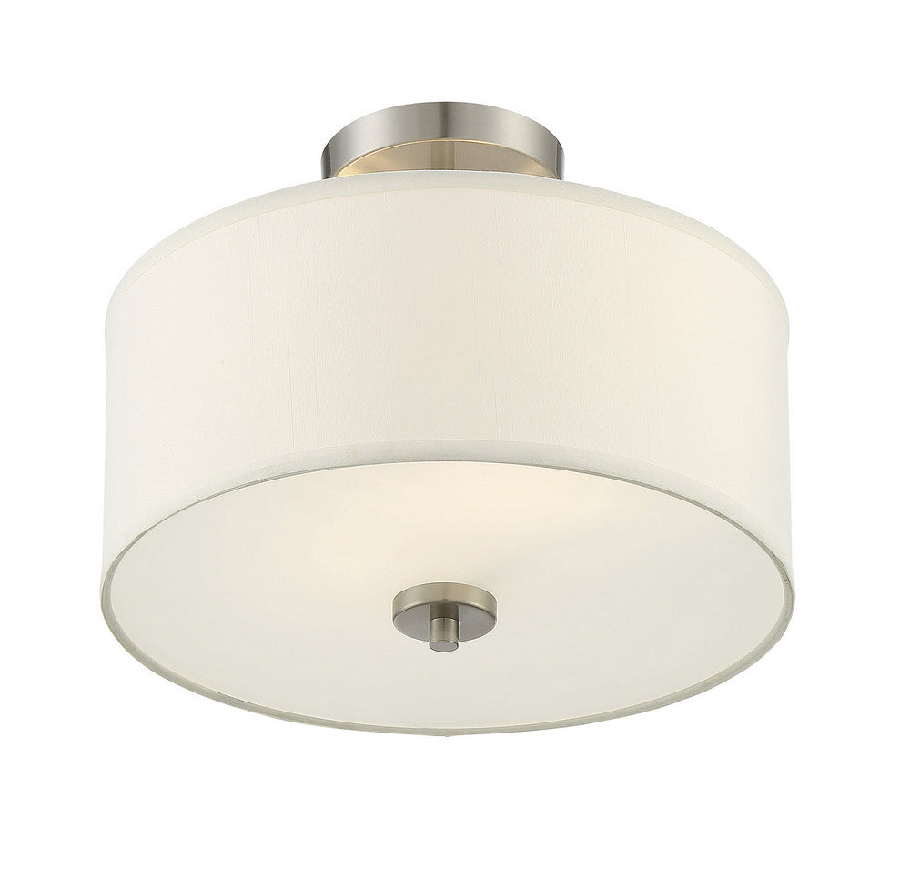 MERIDIAN, MODERN SEMI-FLUSH 2, SEMI FLUSH MOUNT LIGHT