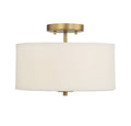 MERIDIAN, MODERN SEMI-FLUSH 2, SEMI FLUSH MOUNT LIGHT