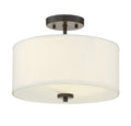 MERIDIAN, MODERN SEMI-FLUSH 2, SEMI FLUSH MOUNT LIGHT