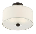 MERIDIAN, MODERN SEMI-FLUSH 2, SEMI FLUSH MOUNT LIGHT
