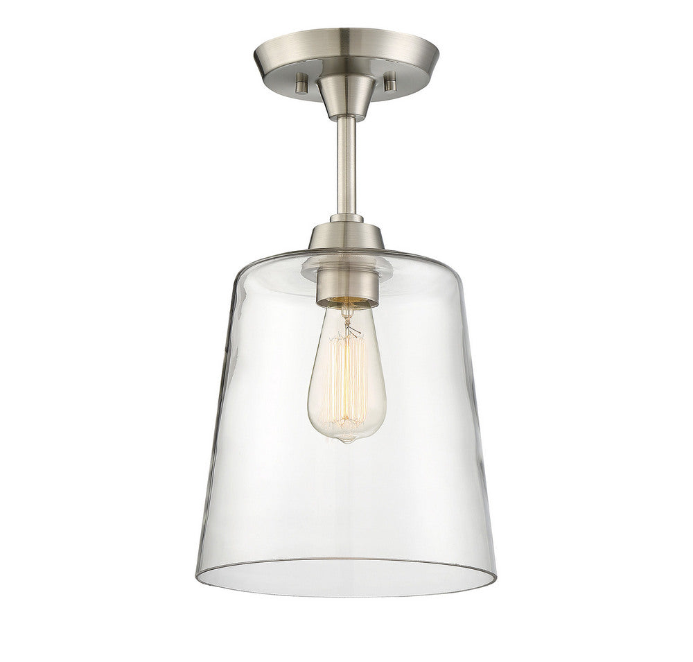 MERIDIAN, MODERN SEMI-FLUSH 3, SEMI FLUSH MOUNT LIGHT