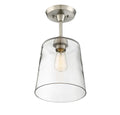 MERIDIAN, MODERN SEMI-FLUSH 3, SEMI FLUSH MOUNT LIGHT