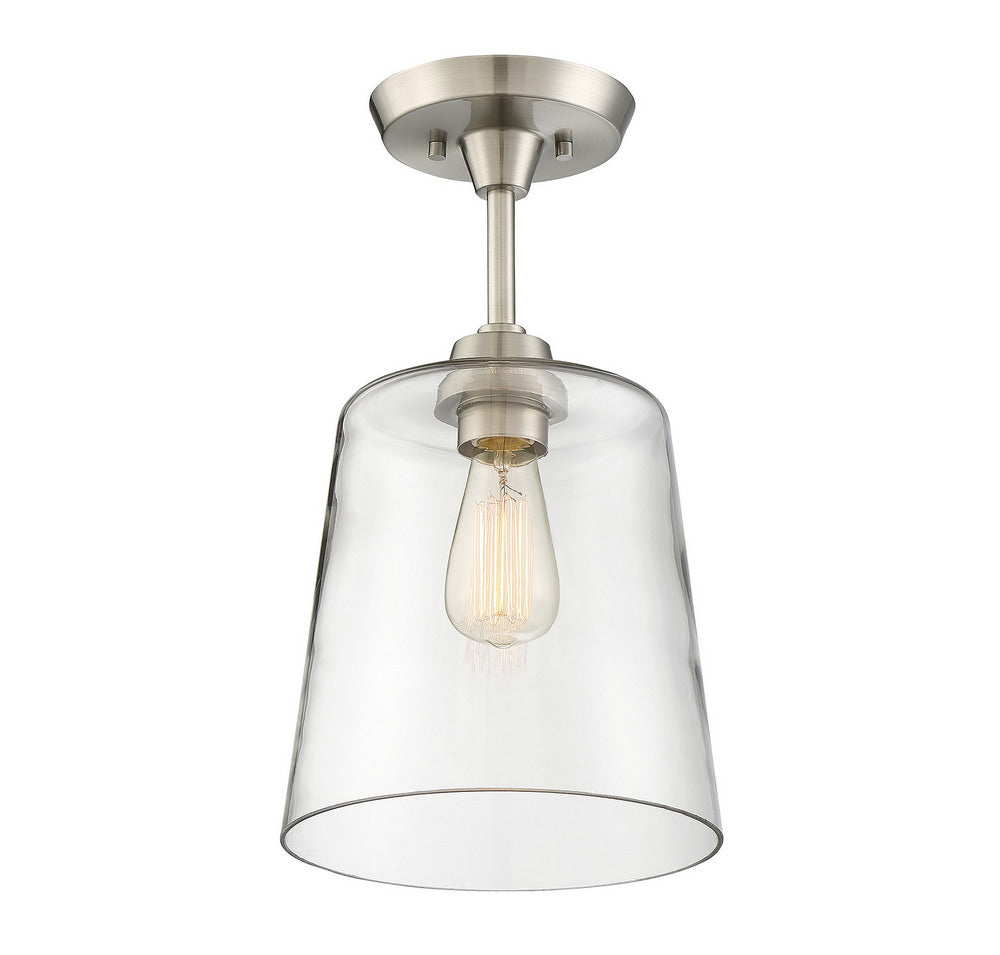 MERIDIAN, MODERN SEMI-FLUSH 3, SEMI FLUSH MOUNT LIGHT