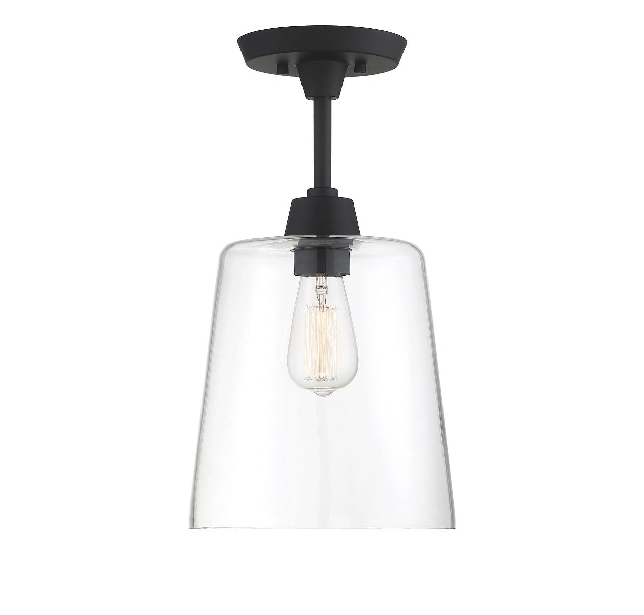 MERIDIAN, INDUSTRIAL SEMI-FLUSH, SEMI FLUSH MOUNT LIGHT