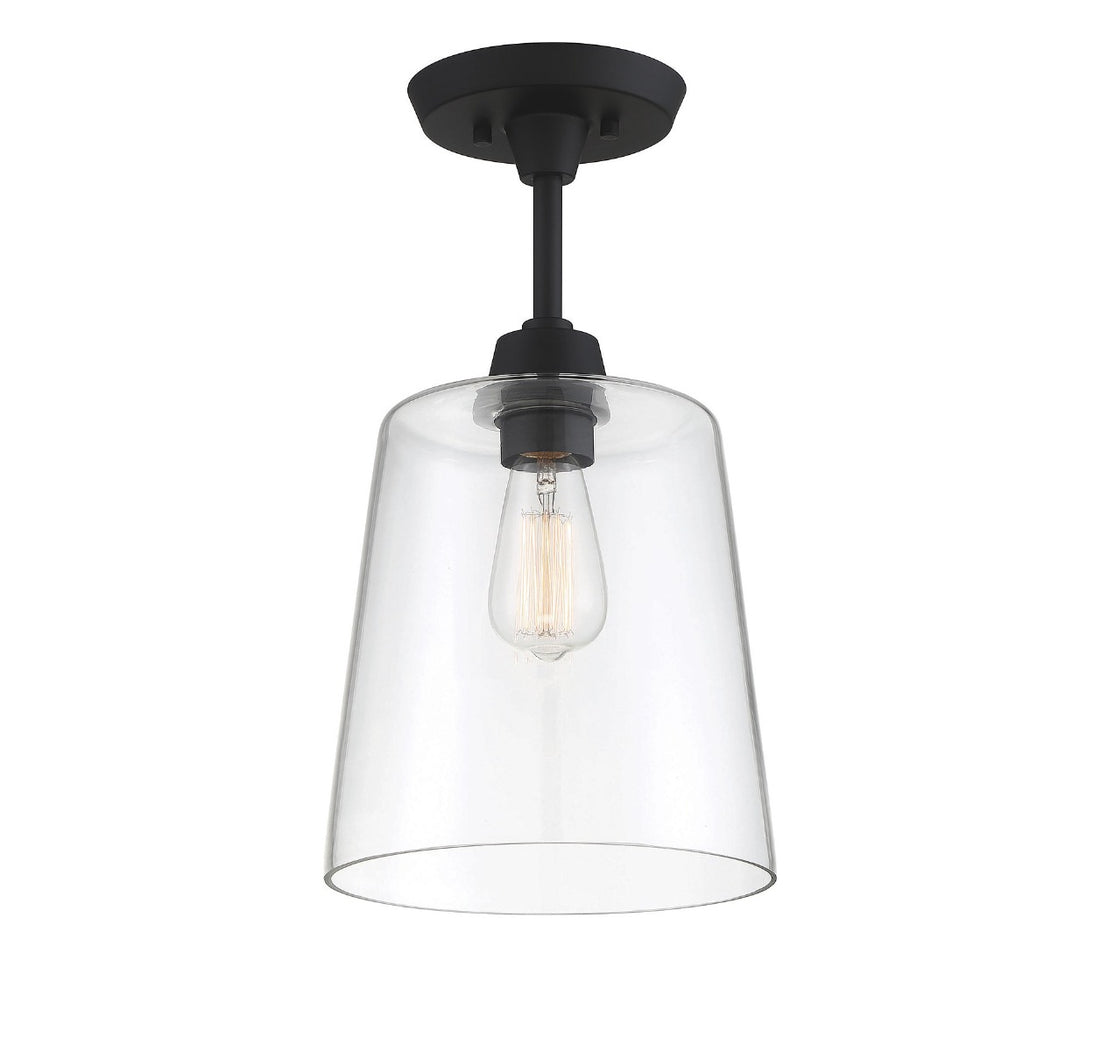 MERIDIAN, INDUSTRIAL SEMI-FLUSH, SEMI FLUSH MOUNT LIGHT