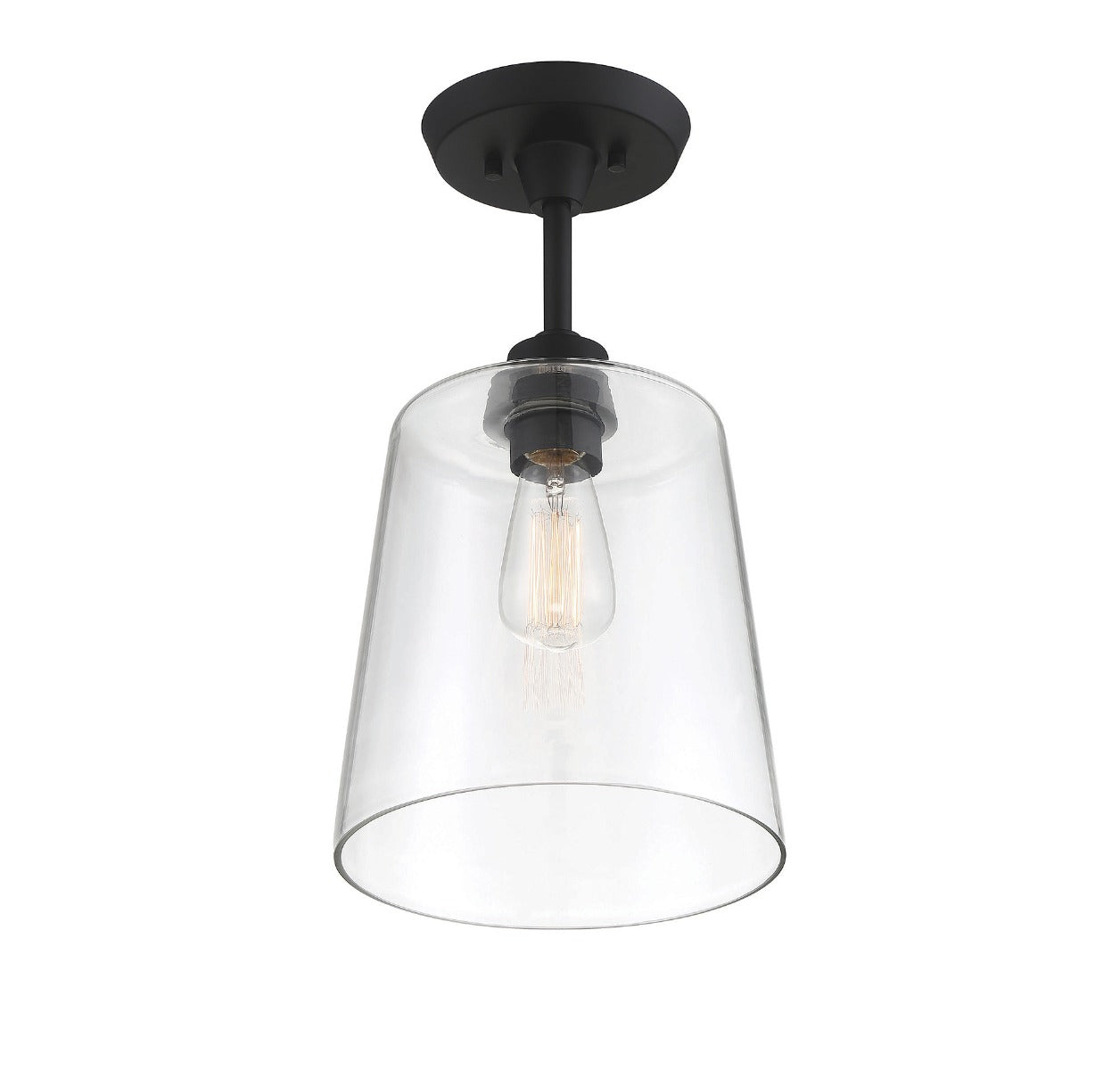 MERIDIAN, INDUSTRIAL SEMI-FLUSH, SEMI FLUSH MOUNT LIGHT