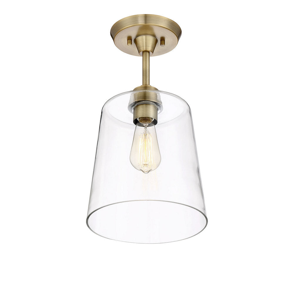 MERIDIAN, MODERN SEMI-FLUSH 3, SEMI FLUSH MOUNT LIGHT