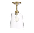 MERIDIAN, MODERN SEMI-FLUSH 3, SEMI FLUSH MOUNT LIGHT