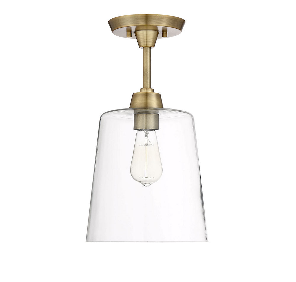 MERIDIAN, MODERN SEMI-FLUSH 3, SEMI FLUSH MOUNT LIGHT