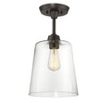 MERIDIAN, MODERN SEMI-FLUSH 3, SEMI FLUSH MOUNT LIGHT
