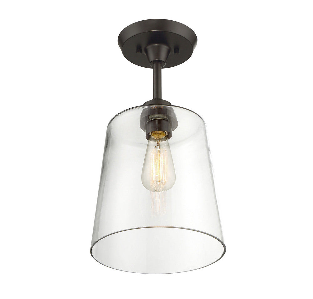 MERIDIAN, MODERN SEMI-FLUSH 3, SEMI FLUSH MOUNT LIGHT