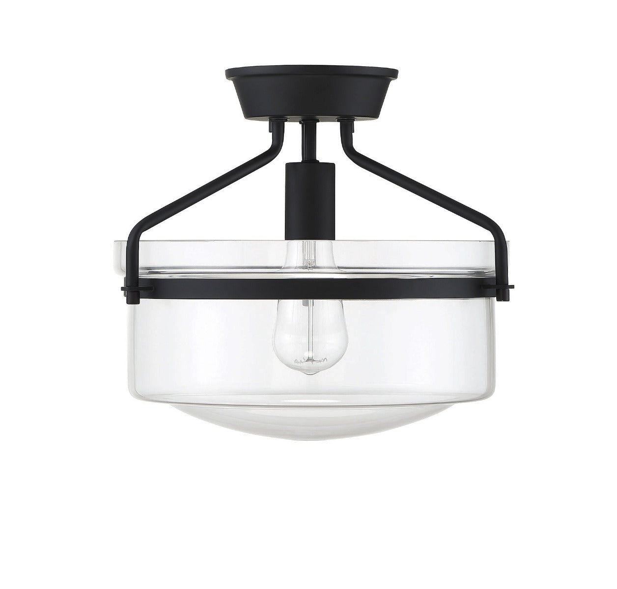 MERIDIAN, INDUSTRIAL SEMI-FLUSH, SEMI FLUSH MOUNT LIGHT