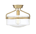 MERIDIAN, MODERN SEMI-FLUSH 3, SEMI FLUSH MOUNT LIGHT