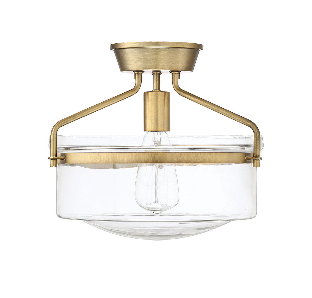 MERIDIAN, MODERN SEMI-FLUSH 3, SEMI FLUSH MOUNT LIGHT