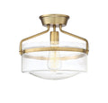 MERIDIAN, MODERN SEMI-FLUSH 3, SEMI FLUSH MOUNT LIGHT