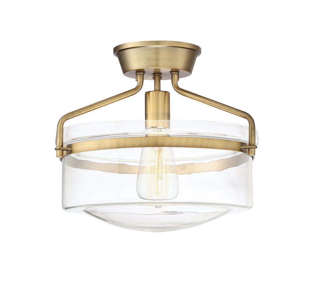 MERIDIAN, MODERN SEMI-FLUSH 3, SEMI FLUSH MOUNT LIGHT