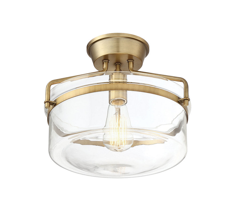 MERIDIAN, MODERN SEMI-FLUSH 3, SEMI FLUSH MOUNT LIGHT