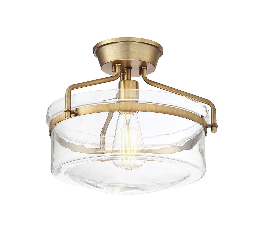 MERIDIAN, MODERN SEMI-FLUSH 3, SEMI FLUSH MOUNT LIGHT