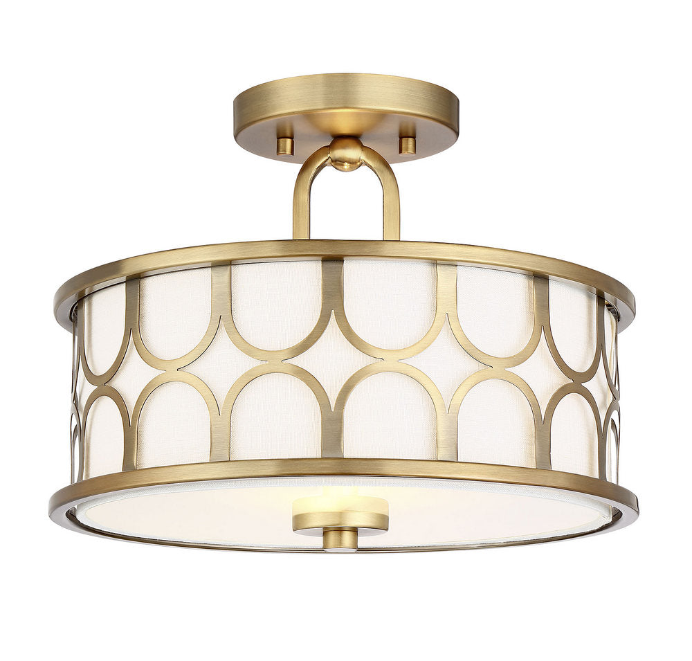 MERIDIAN, MID-CENTURY MODERN BOHEMIAN SEMI-FLUSH, SEMI FLUSH MOUNT LIGHT