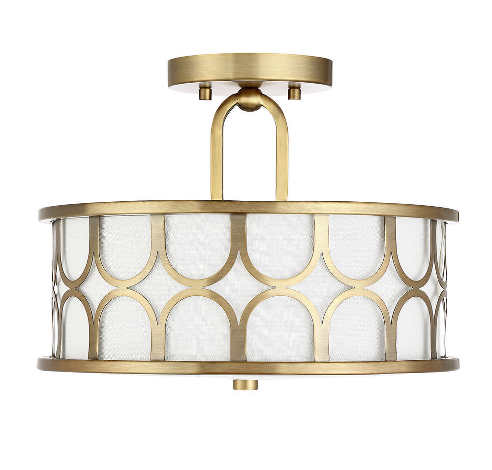 MERIDIAN, MID-CENTURY MODERN BOHEMIAN SEMI-FLUSH, SEMI FLUSH MOUNT LIGHT