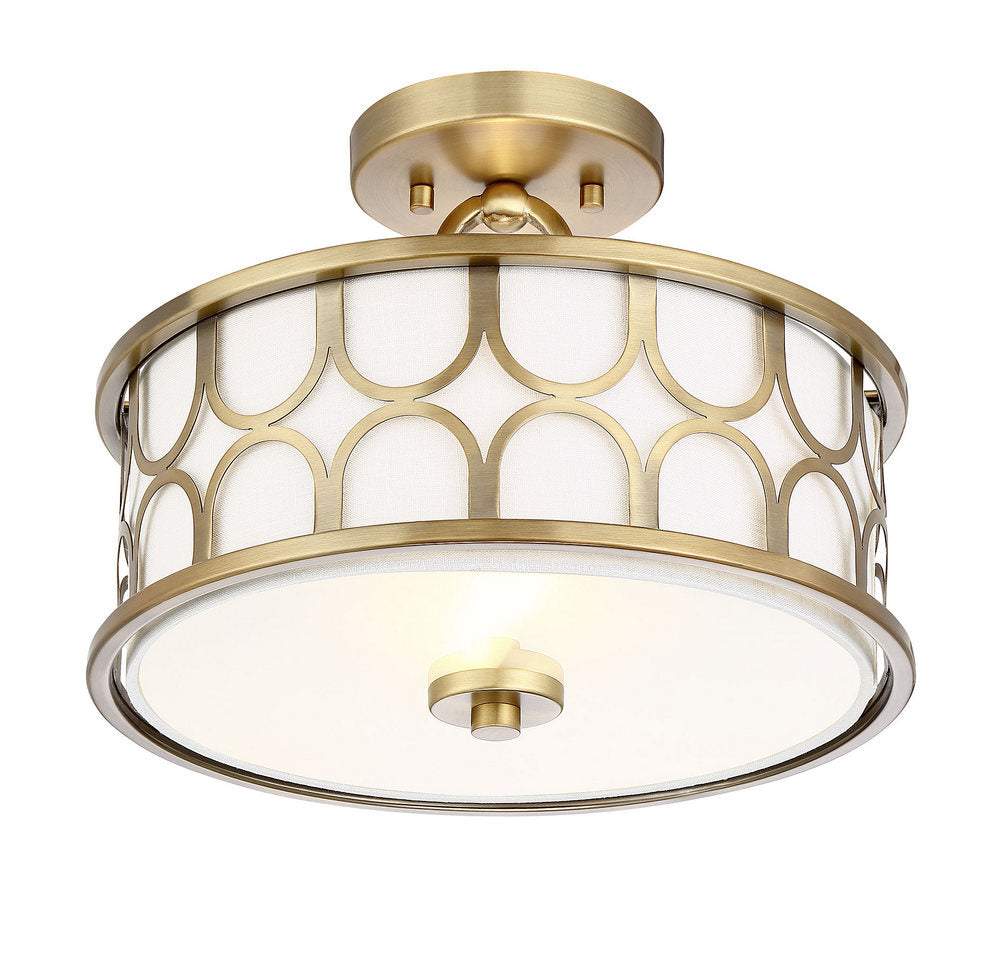 MERIDIAN, MID-CENTURY MODERN BOHEMIAN SEMI-FLUSH, SEMI FLUSH MOUNT LIGHT