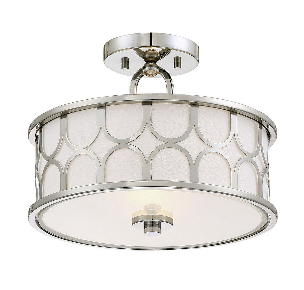 MERIDIAN, MID-CENTURY MODERN BOHEMIAN SEMI-FLUSH, SEMI FLUSH MOUNT LIGHT