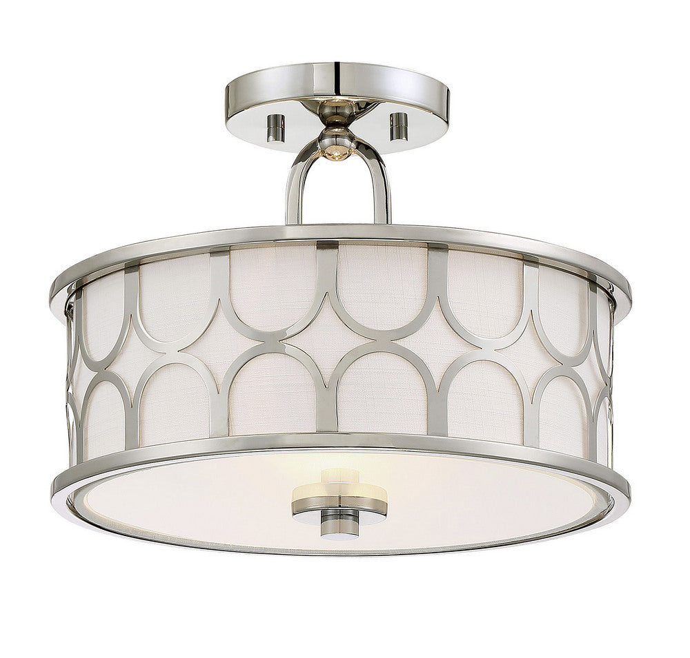 MERIDIAN, MID-CENTURY MODERN BOHEMIAN SEMI-FLUSH, SEMI FLUSH MOUNT LIGHT
