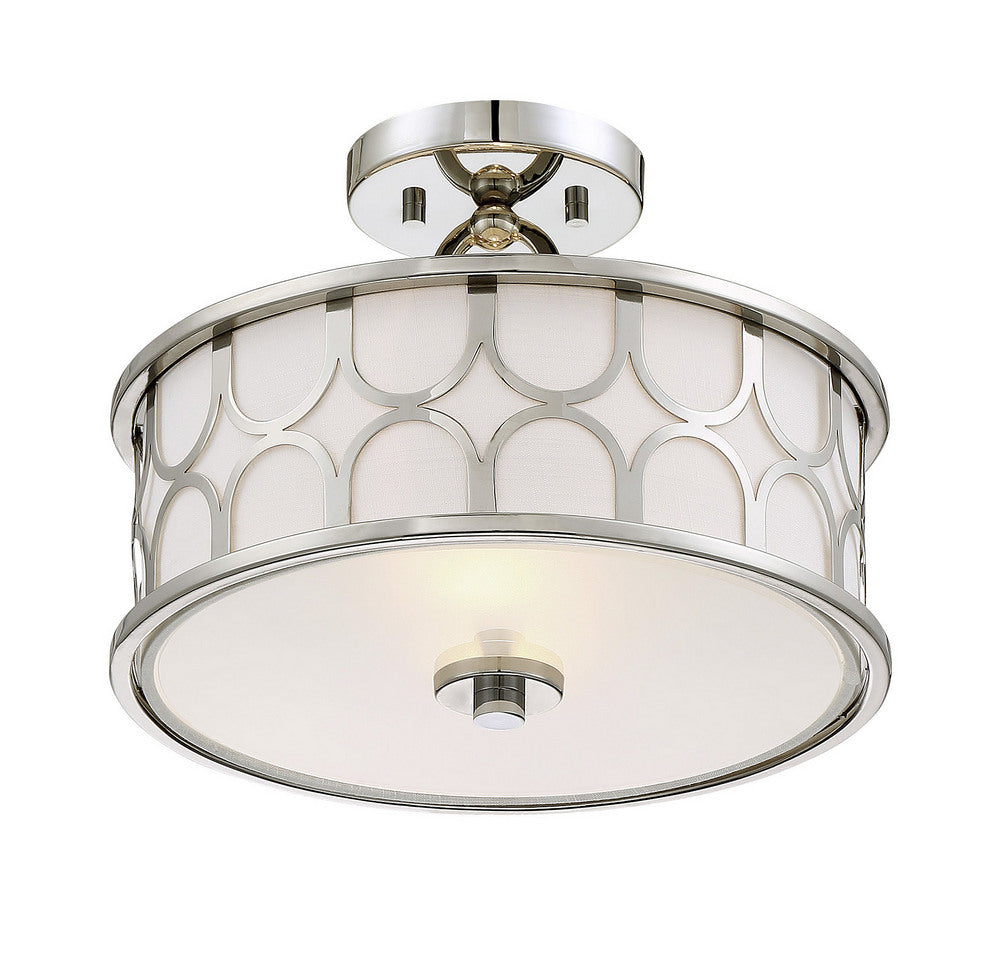 MERIDIAN, MID-CENTURY MODERN BOHEMIAN SEMI-FLUSH, SEMI FLUSH MOUNT LIGHT