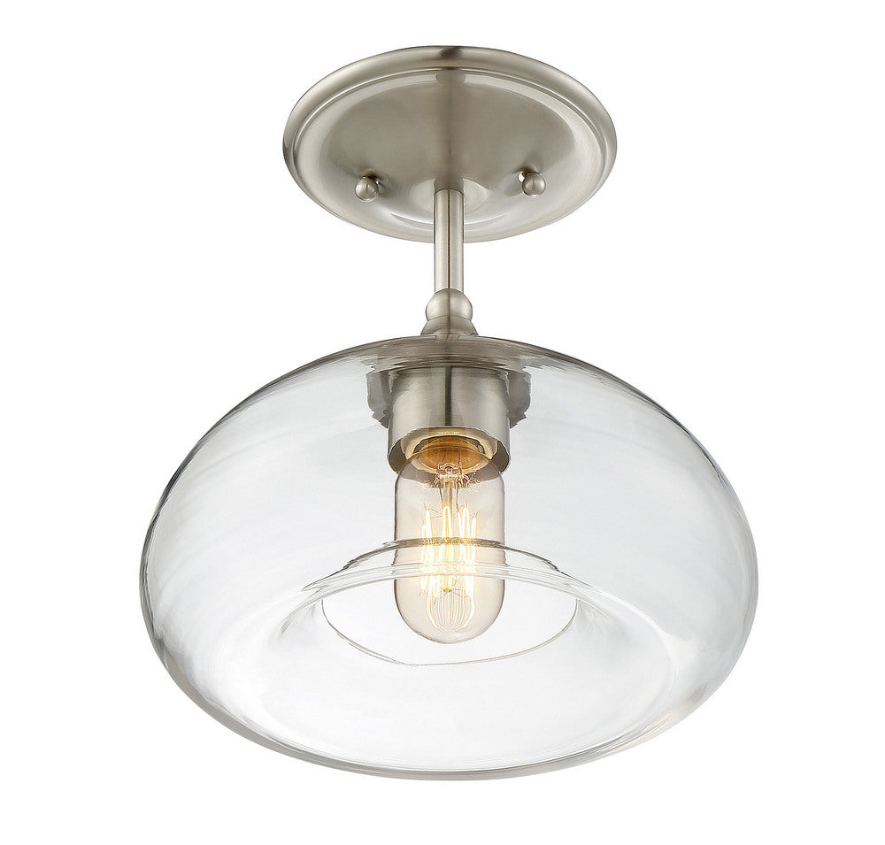 MERIDIAN, MODERN SEMI-FLUSH 3, SEMI FLUSH MOUNT LIGHT