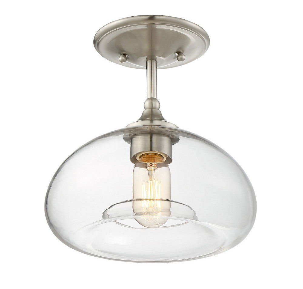 MERIDIAN, MODERN SEMI-FLUSH 3, SEMI FLUSH MOUNT LIGHT